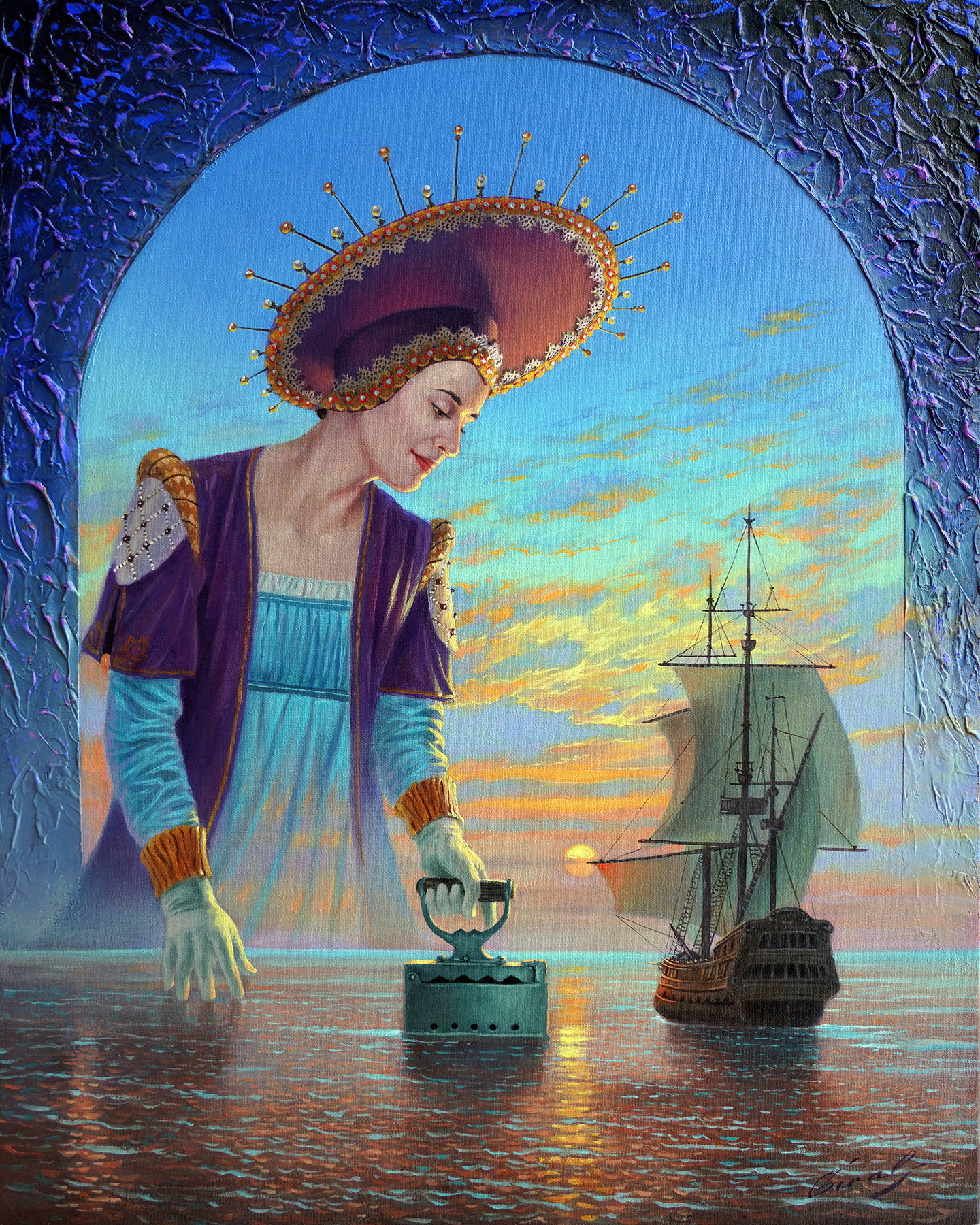 Michael Cheval Bon Voyage (SN) (16x20)